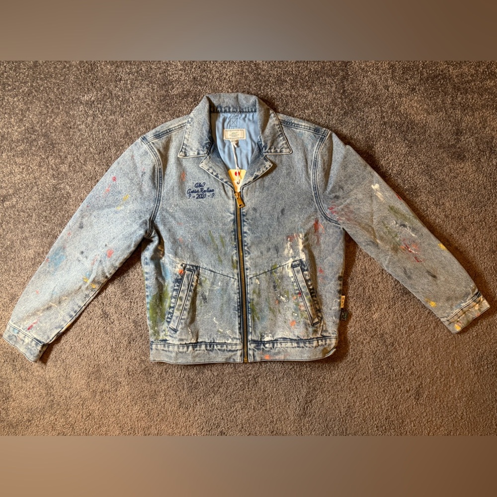 Guess x Advisory Board Crystals Jean Jacket